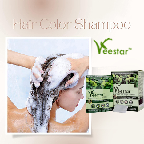 Kokila Black Hair Color Shampoo