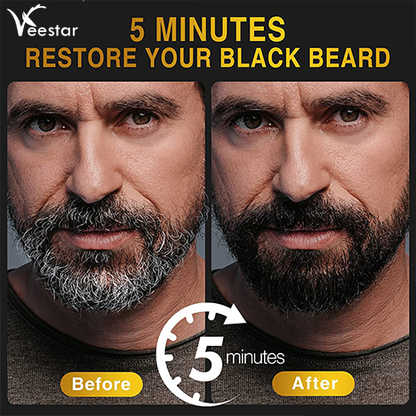 Beard Hair Color