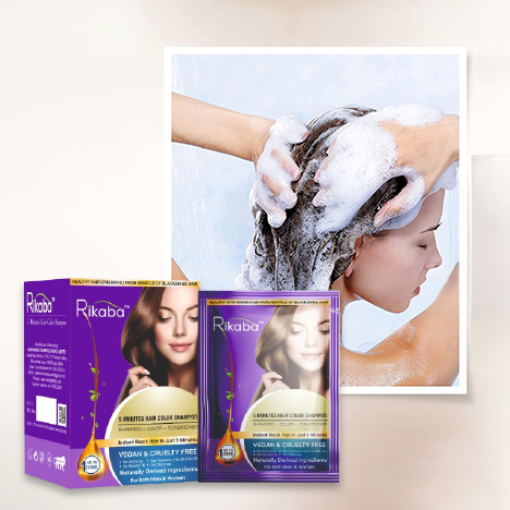 Kokila Black Hair Color Shampoo