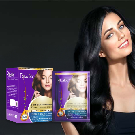 Natural Hair Dye Shampoo