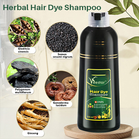 Herbal Hair Dye Shampoo In 